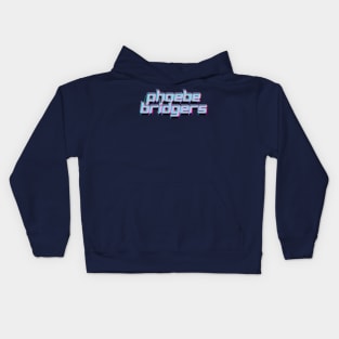 Phoebe Bridgers text art Kids Hoodie